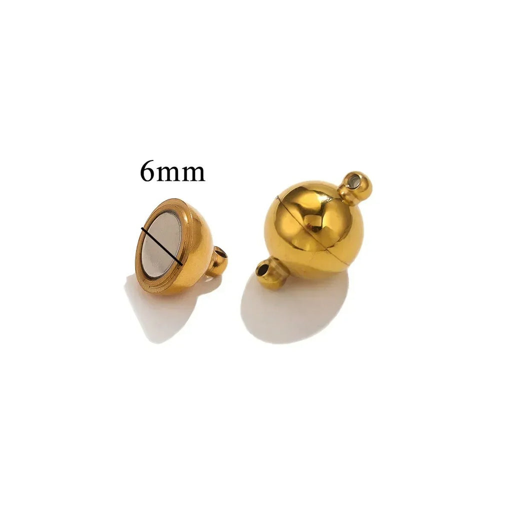6mm magnetic closure for DIY jewelry projects