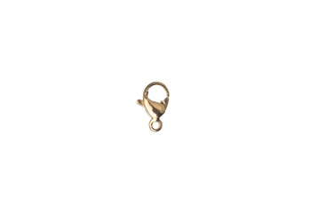 C101SS/G Permanent Waterproof Gold 9mm x 5mm Lobster Claw Clasp Made From Stainless Steel Sold By The Piece