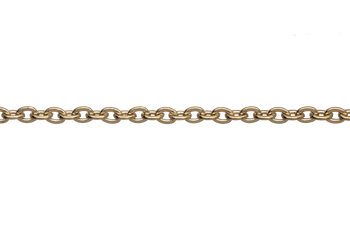 CH-137SS/G Permanent Waterproof Gold Stainless Steel Cable Chain