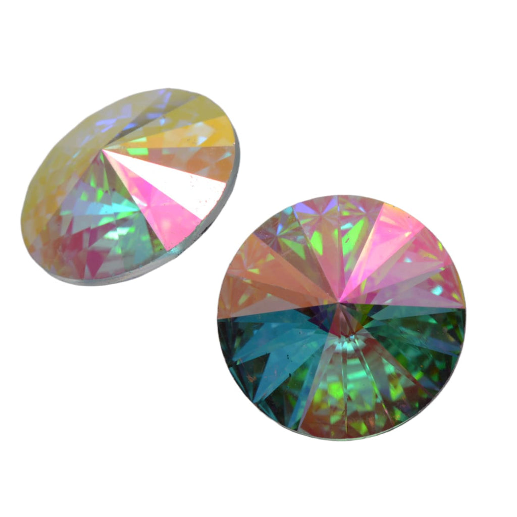 Swarovski 1122 Rivoli 16mm AB Crystal - Rainbow Aurora Borealis