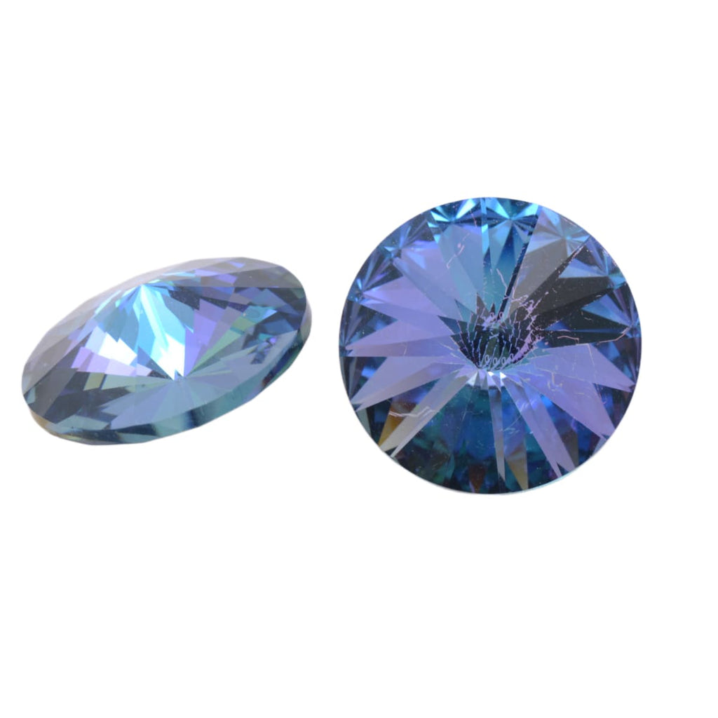 Swarovski 2088 SS20 Heliotrope(ヘリオトロープ) Swarovski 18mm Heliotrope Rivoli Crystal - Premium Austrian