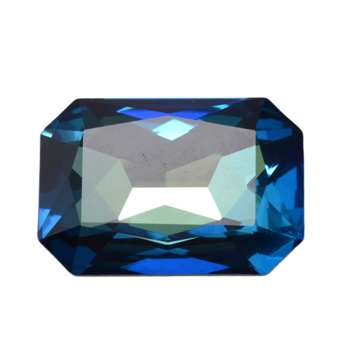 Swarovski 4627 Octagon Fancy Stone Bermuda Blue 19x27mm Crystal