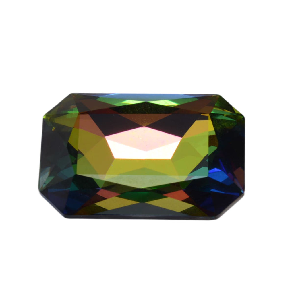 Swarovski 4627 Octagon Fancy Stone Bermuda Blue 19x27mm Crystal