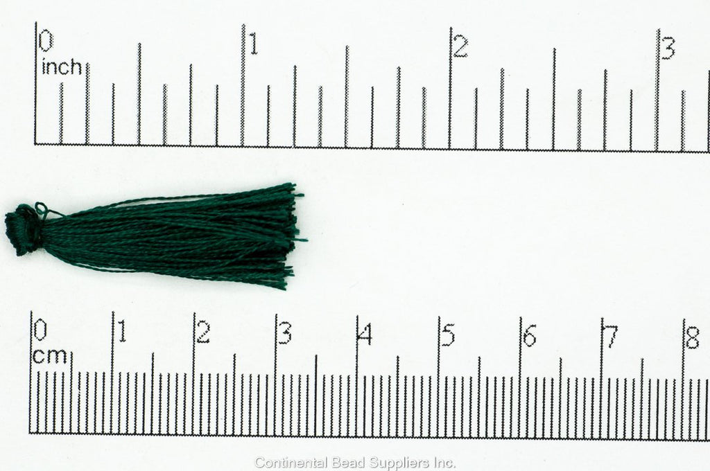 Tassel Emerald Medium Silk Tassel T Emer/M