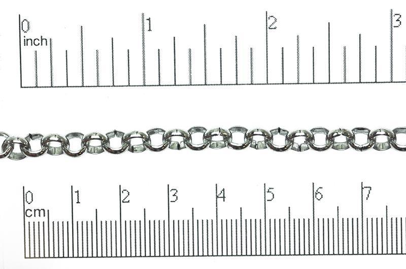 Rolo Chain Stainless Steel CH-128SS Stainless Steel Rolo Chain CH-128SS