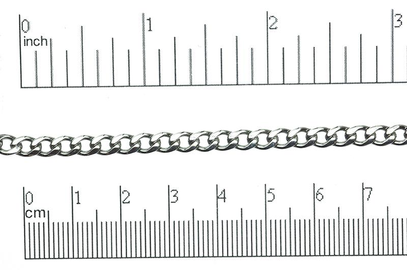 Curb Chain Stainless Steel CH-131SS Stainless Steel Curb Chain CH-131SS