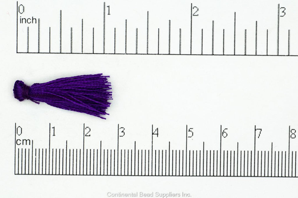 Tassel Purple Medium Silk Tassel T Purp/M