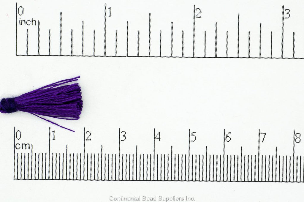 Tassel Purple Small Silk Tassel T Purp/S