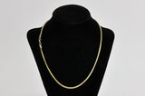 Necklace Gold SNAKE2-N 3.2mm snake chain necklace Necklace SNAKE2-N/G