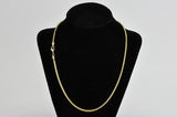 Necklace Satin Hamilton Gold SNAKE2-N 3.2mm snake chain necklace Necklace SNAKE2-N/SHG