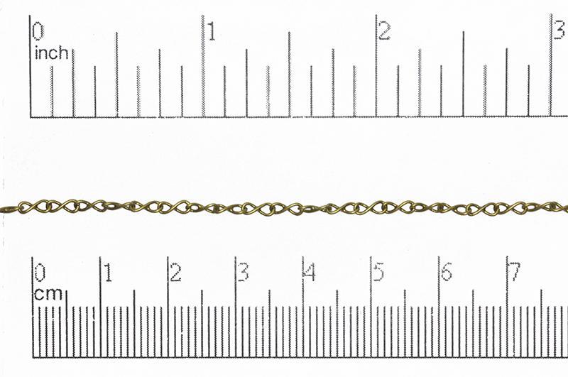 Cable Chain Antique Brass CH-5020 Cable Chain CH-5020AB