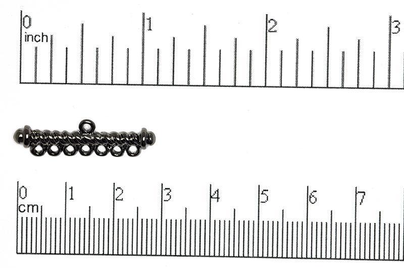 Connector Gunmetal K86 7 to 1 Reducer Connector K86B