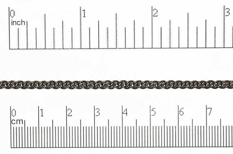 Snake Chain Gunmetal CH-815 Woven Chain CH-815B