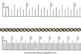 Curb Chain Antique Brass CH-883 Curb Chain CH-883AB