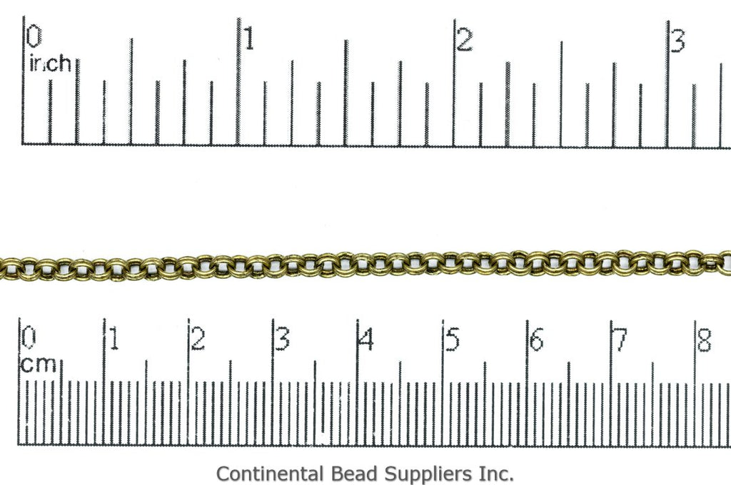 Cable Chain Antique Brass CH-885 Cable Chain CH-885AB