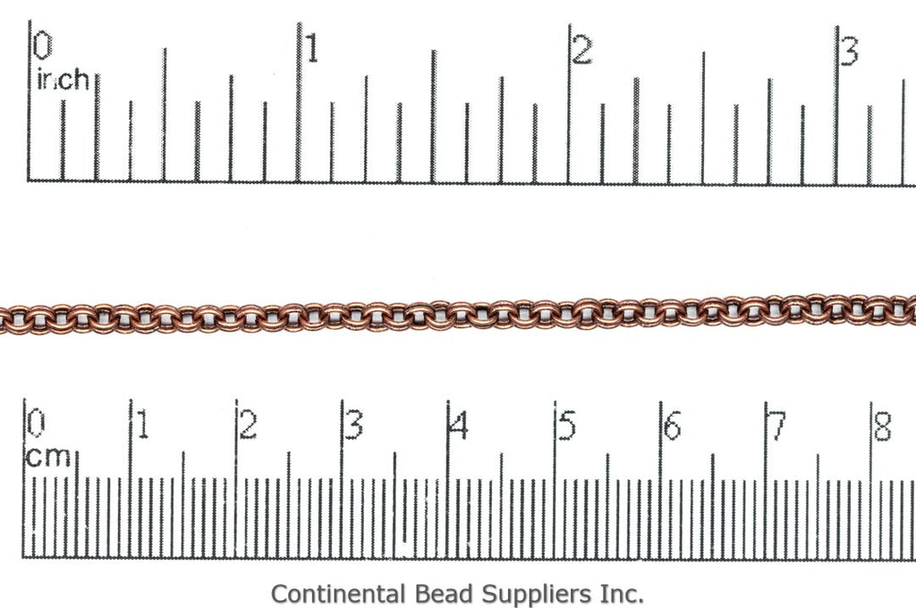 Cable Chain Antique Copper CH-885 Cable Chain CH-885AC