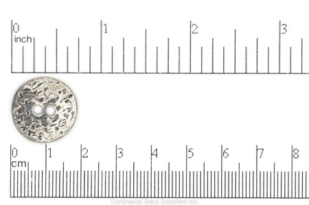Button Antique Brass BTN11 19mm Oval Pewter Button BTN11AB