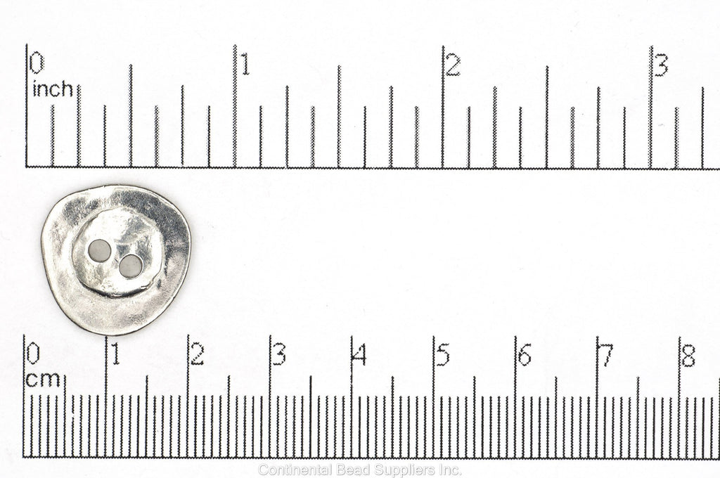 Button Antique Pewter BTN18 19mm Pewter Button BTN18AP