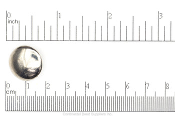 Button Antique Brass BTN24 18mm Pewter Button 18mm Pewter Button BTN24 | Jewelry Supplier | Continental Bead BTN24AB