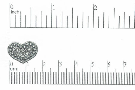 Button Antique Brass BTN31 18.5mm Pewter Button 18.5mm Pewter Button | Best Place to Buy Beads in Bulk BTN31AB