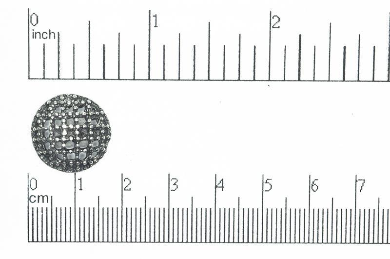 Button Antique Pewter BTN32 16.5mm Pewter Button 16.5mm Pewter Button BTN32 | Bulk Costume Jewelry  BTN32AP