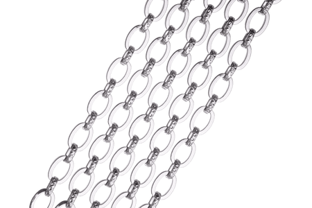 CH-75SS 10mm x 7mm Oval Stainless Steel Cable Chain