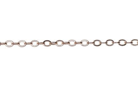Rose Gold Chain for Jewelry Making, 33 Feet 2mm Thin Dainty Cable Chain  with 20 Lobster Clasp 50 Jump Rings for Necklace Bracelet Making Bulk Rose