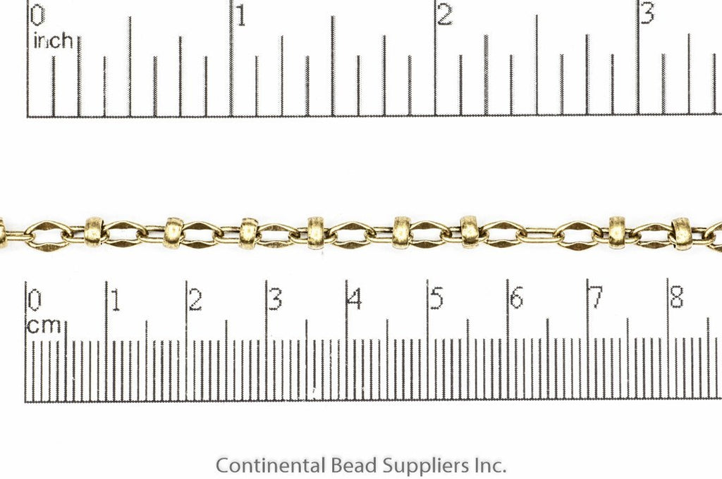 Cable Chain Antique Brass CH-919 Cable Chain CH-919AB