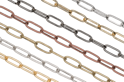 Cable Chain CH-931 11mm x 4.25mm Paperclip Cable Chain