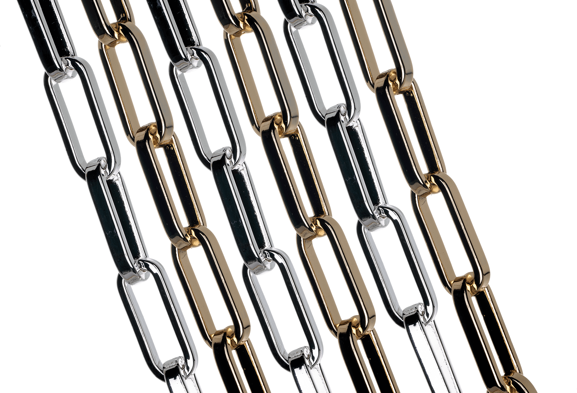 Lightweight Aluminum Chain for Jewelry Making | Large Link Styles