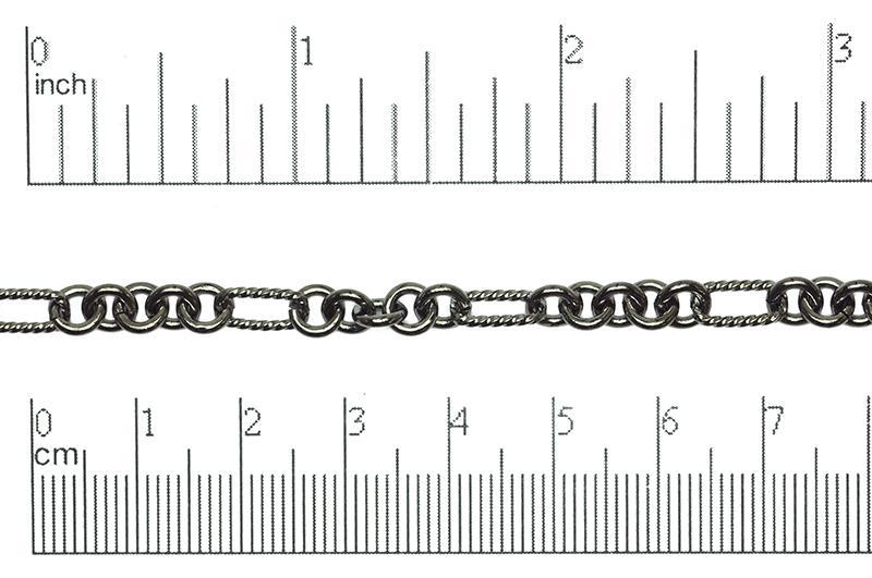 Cable Chain Gunmetal CH-803 Cable Chain CH-803B