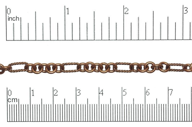 Cable Chain Antique Copper CH-803 Cable Chain CH-803AC