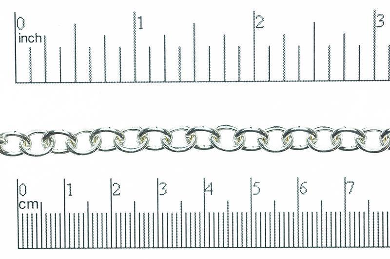 Cable Chain Silver CH-806 Cable Chain CH-806S
