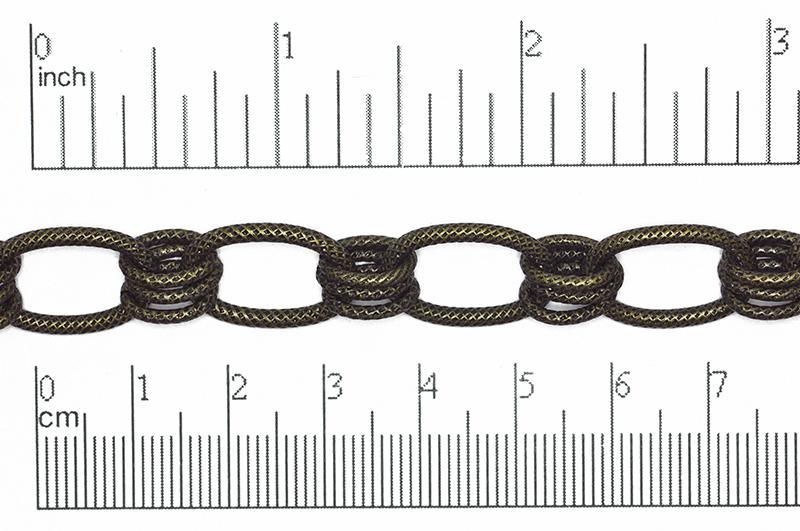 Cable Chain Antique Brass CH-811 Cable Chain CH-811AB