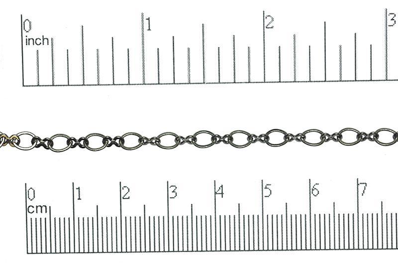 Cable Chain Gunmetal CH-868 Cable Chain CH-868B