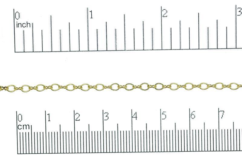 Cable Chain Gold CH-245 Cable Chain CH-245G
