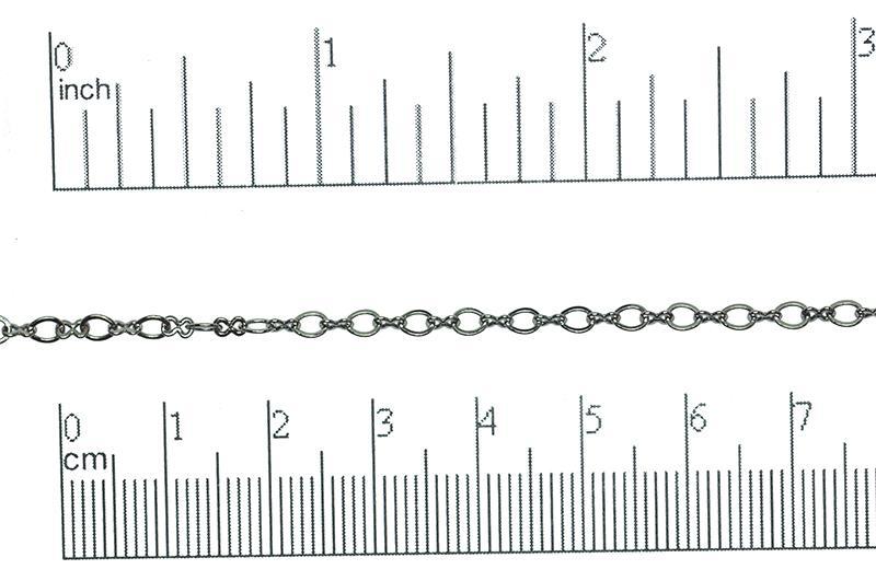 Cable Chain Gunmetal CH-245 Cable Chain CH-245B