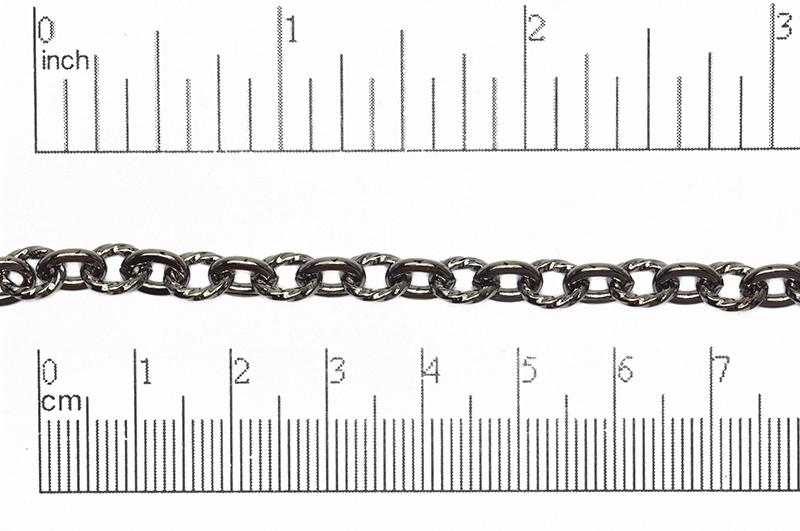 Cable Chain Gunmetal CH-861 Cable Chain CH-861B