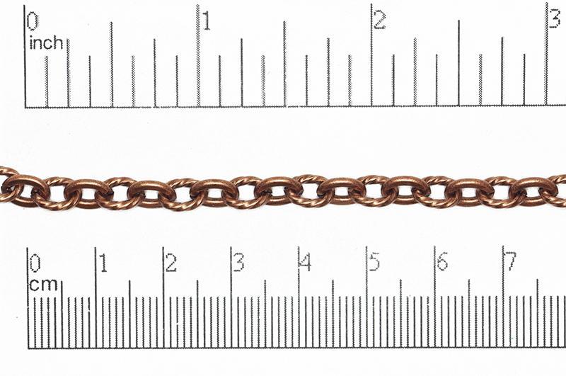 Cable Chain Antique Copper CH-861 Cable Chain CH-861AC