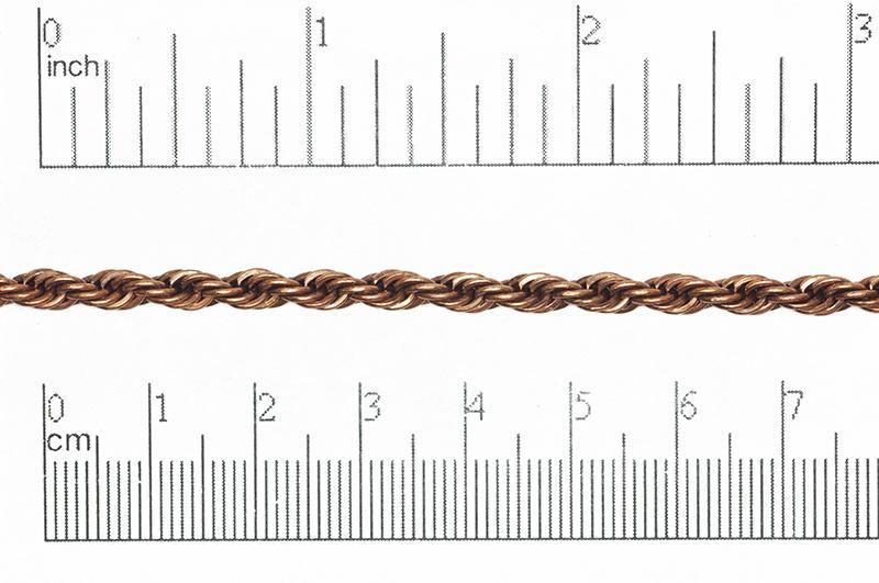 Rope Chain Antique Copper CH-862 Rope Chain CH-862AC
