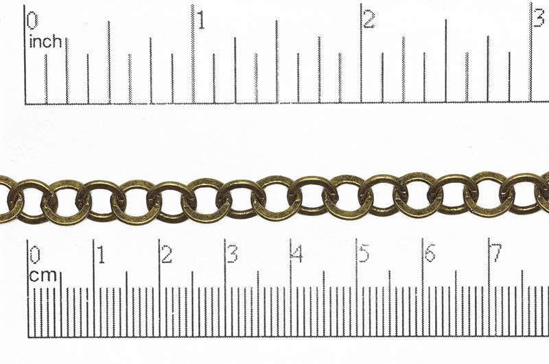 Cable Chain Antique Brass CH-866 Cable Chain CH-866AB