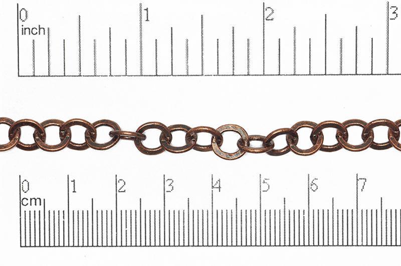 Cable Chain Antique Copper CH-866 Cable Chain CH-866AC
