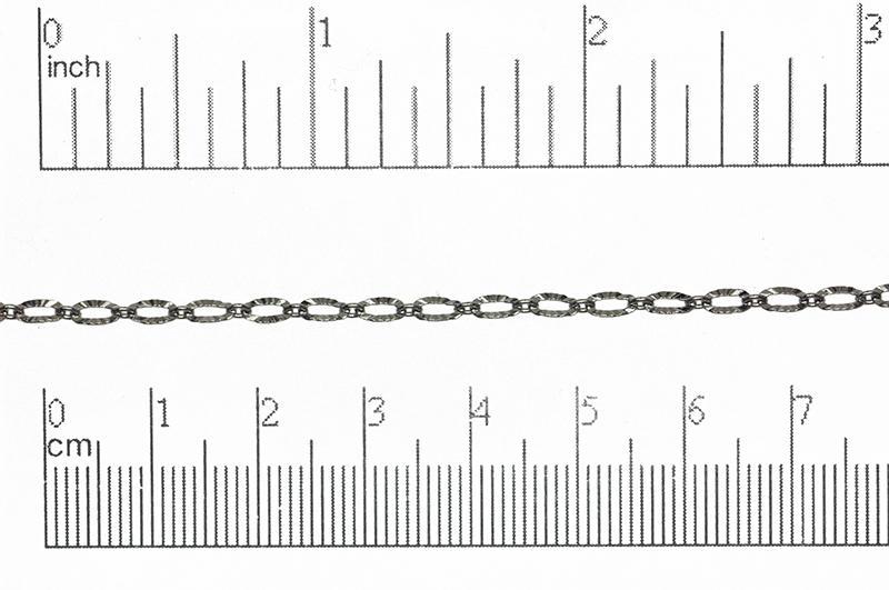 Cable Chain Gunmetal CH-867 Cable Chain CH-867B