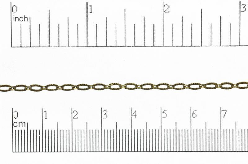 Cable Chain Antique Brass CH-867 Cable Chain CH-867AB