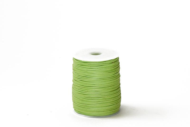 Cord Fluorescent Green WC 1mm Cotton Cord Available in Multiple Colors WC-FLR/GRN 1mm