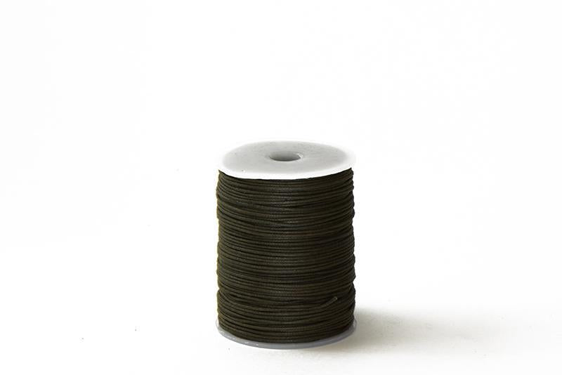 Cord Brown WC 1mm Cotton Cord Available in Multiple Colors WC-BRN 1mm