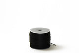 Cord Black WC 0.5mm Cotton Cord Available in Multiple Colors 0.5mm Cotton Cord Available in Multiple Colors | Continental Bead WC-BLK 0.5mm