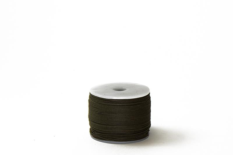 Cord Brown WC 0.5mm Cotton Cord Available in Multiple Colors 0.5mm Cotton Cord Available in Multiple Colors | Continental Bead WC-BRN 0.5mm