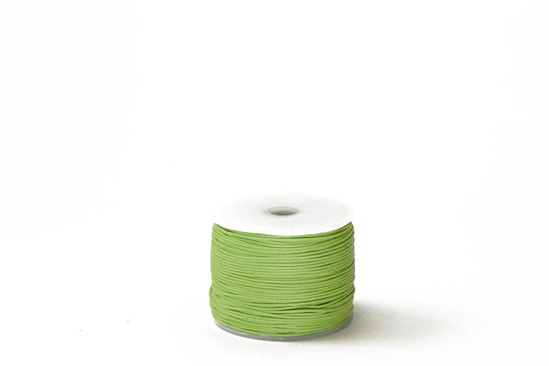 Cord Fluorescent Green WC 0.5mm Cotton Cord Available in Multiple Colors 0.5mm Cotton Cord Available in Multiple Colors | Continental Bead WC-FLR/GRN 0.5mm