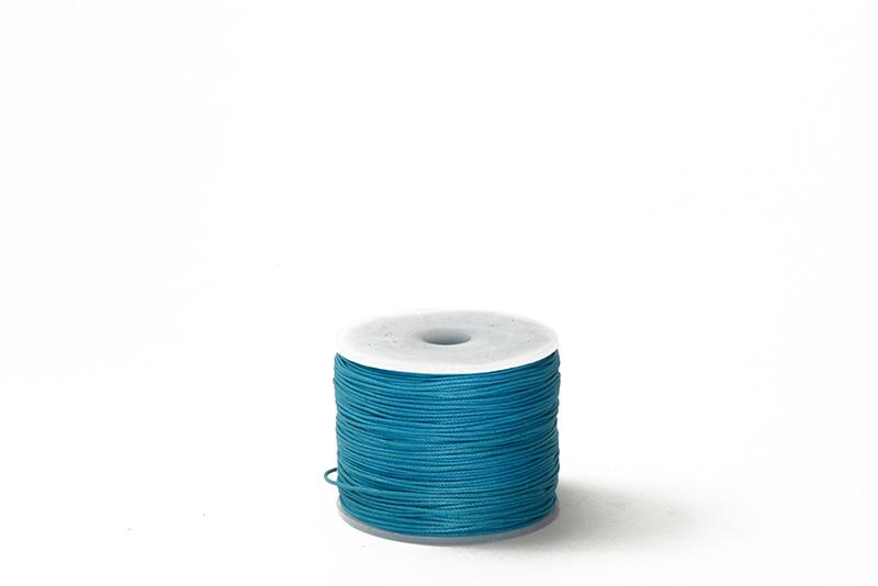 Cord Turquoise WC 0.5mm Cotton Cord Available in Multiple Colors 0.5mm Cotton Cord Available in Multiple Colors | Continental Bead WC-TURQ 0.5mm